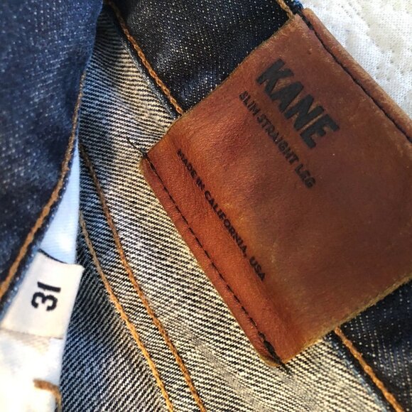 J Brand Women's Straight Leg Jeans Size 31 Slim Fit Mid Rise Classic Medium Wash - Picture 7 of 8